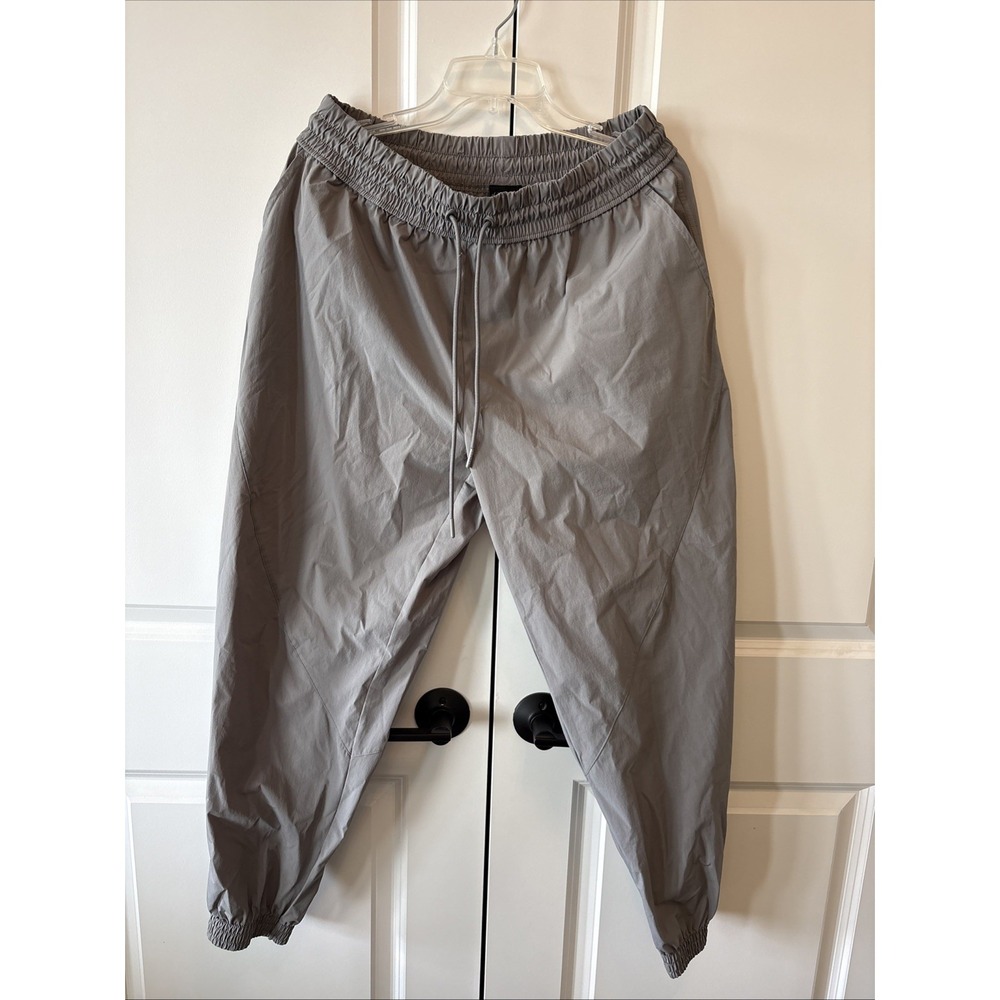 Spyder Active Gray Jogger Pants Men's Large Elastic Waist Pockets SPM792C
